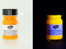 Orange fluorescent, vernis