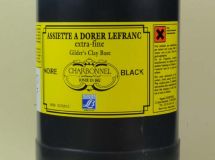 Assiettes à dorer LEFRANC® Noir