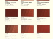 Kremer Color Chart - Earth Pigments
