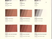Kremer Color Chart - Pearlescent Pigments
