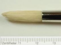 Oil Painting Brush, round, oval, No. 12