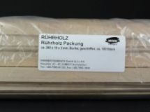 Rührhölzer Packung